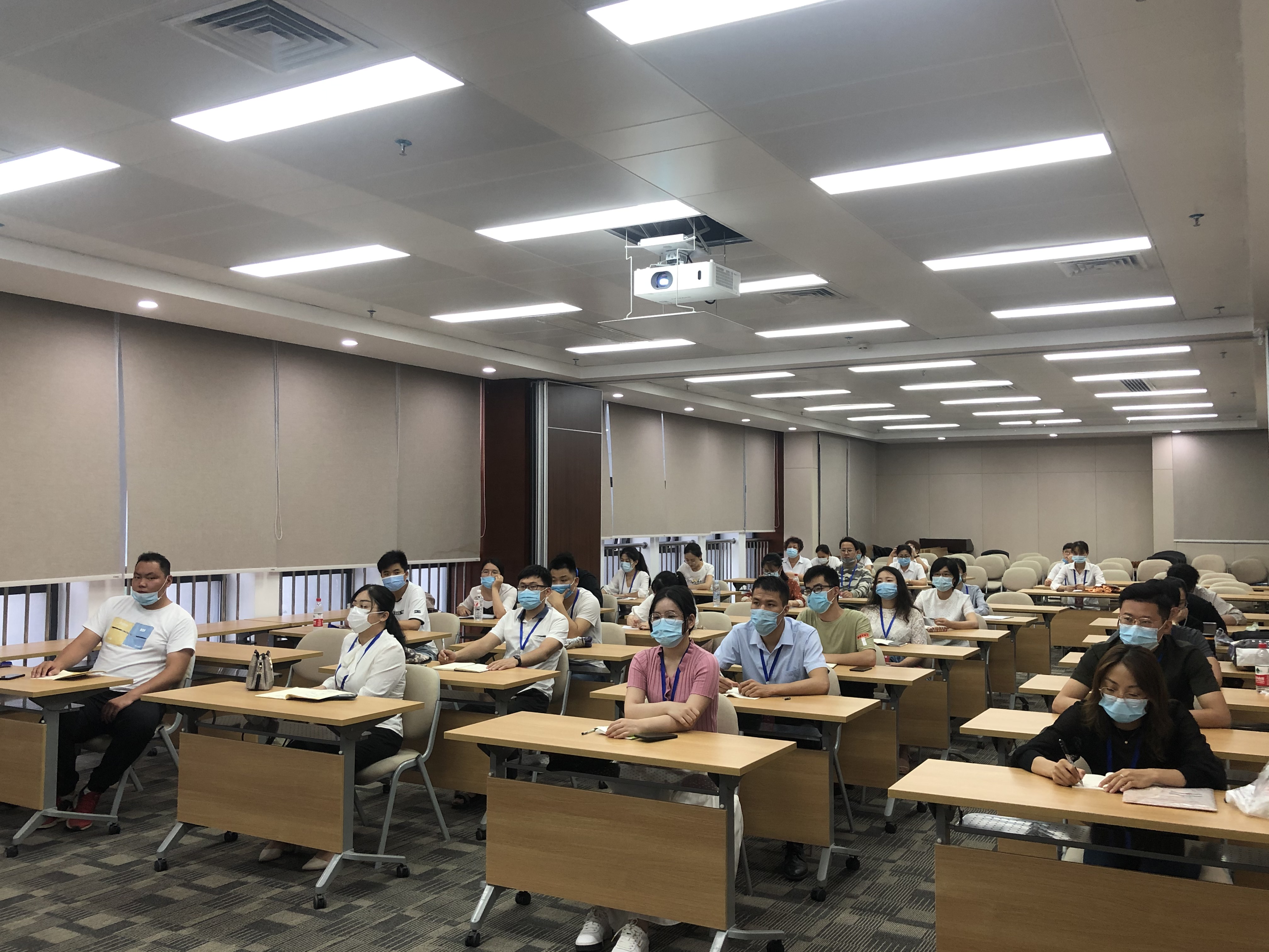 2020年新進輔導員培訓現場